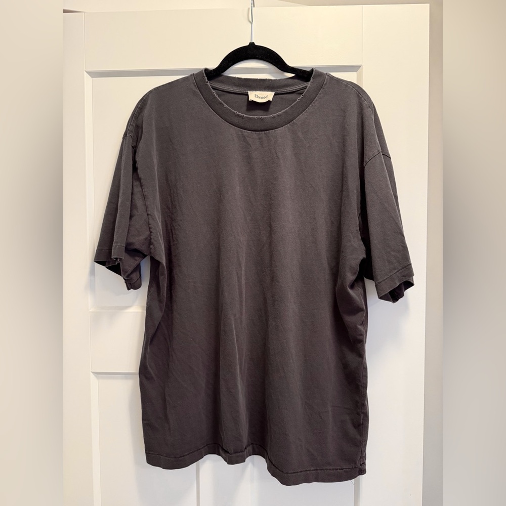 Elwood Washed Black T-Shirt